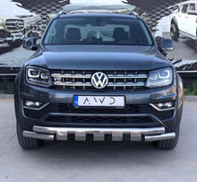 Load image into Gallery viewer, AWD 4X4 - VOLKSWAGEN AMAROK - CHROME STAINLESS STEEL NUDGE BAR
