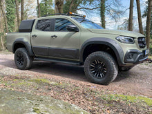 Load image into Gallery viewer, SATIN MATTE BLACK FENDER FLARES SUITS MERCEDES BENZ X-CLASS 4.5cm wide