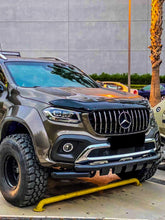 Load image into Gallery viewer, AWD 4X4 - NISSAN NAVARA - BLACK STAINLESS STEEL NUDGE BAR