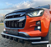Load image into Gallery viewer, AWD 4X4 - ISUZU D-MAX - BLACK STAINLESS STEEL NUDGE BAR