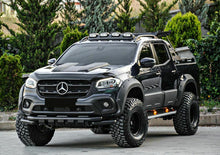 Load image into Gallery viewer, SATIN MATTE BLACK FENDER FLARES SUITS MERCEDES BENZ X-CLASS 4.5cm wide