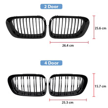 Load image into Gallery viewer, Kidney Grill for BMW 3-Series E46 Grill 1998-2001 2/4 Doors 318i 320i 325i 330i Gloss Black
