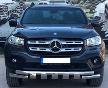 Load image into Gallery viewer, AWD 4X4 - MERCEDES X CLASS - CHROME STAINLESS STEEL NUDGE BAR
