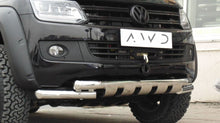 Load image into Gallery viewer, AWD 4X4 - VOLKSWAGEN AMAROK - CHROME STAINLESS STEEL NUDGE BAR
