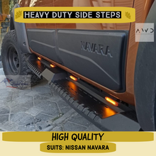 Load image into Gallery viewer, AWD 4X4 - NISSAN NAVARA - European Side Steps / Running Boards
