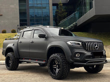 Load image into Gallery viewer, SATIN MATTE BLACK FENDER FLARES SUITS MERCEDES BENZ X-CLASS - EXTRA LARGE 7.5cm wide
