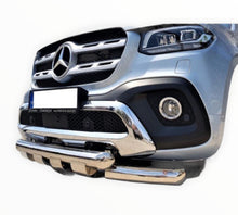 Load image into Gallery viewer, AWD 4X4 - MERCEDES X CLASS - CHROME STAINLESS STEEL NUDGE BAR

